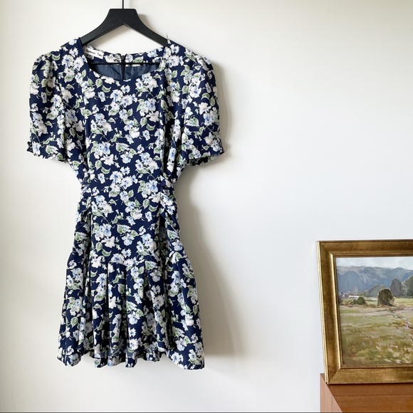 Floral Cottagecore Mini Dress - Picture 2 of 16